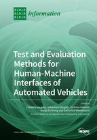Special issue Test and Evaluation Methods for Human-Machine Interfaces of Automated Vehicles book cover image