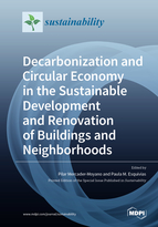 Special issue Decarbonization and Circular Economy in the Sustainable Development and Renovation of Buildings and Neighborhoods book cover image