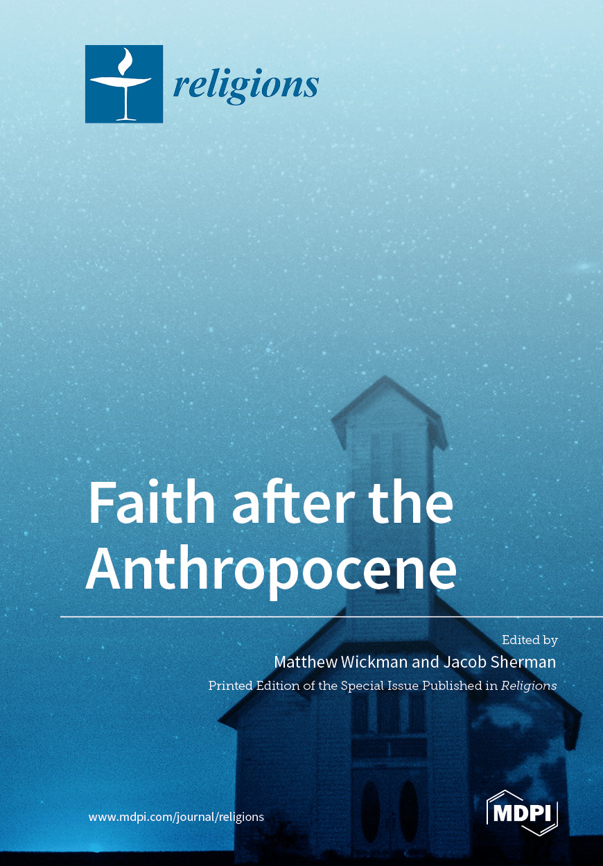 Book cover: Faith after the Anthropocene
