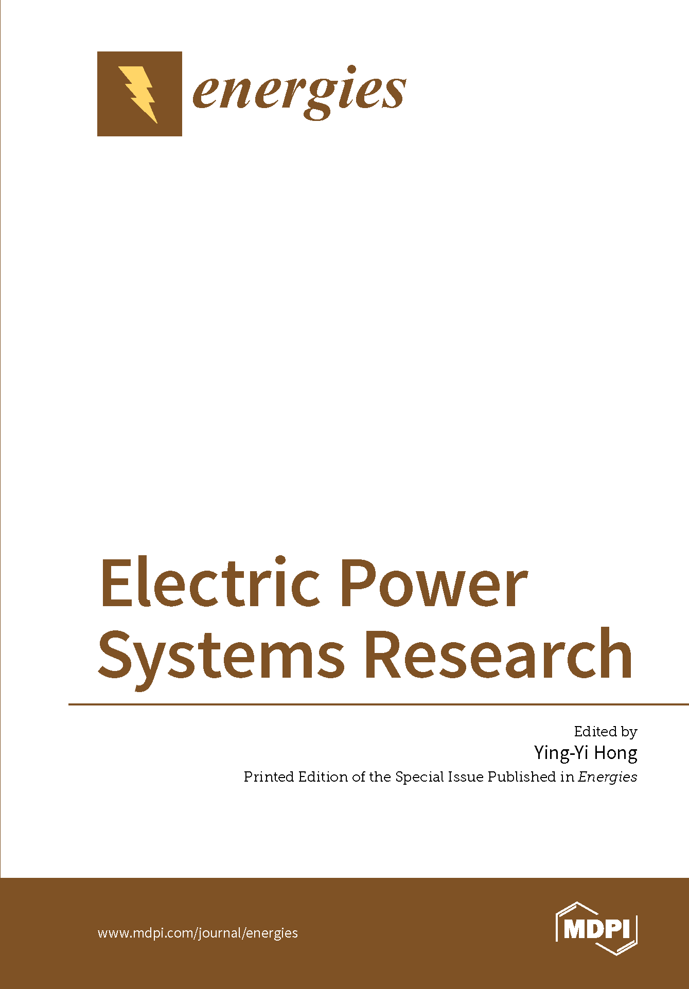 Electric Power Systems Research MDPI Books Electric Power Systems Research Mdpi Books