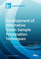 Special issue Development of Alternative Green Sample Preparation Techniques book cover image