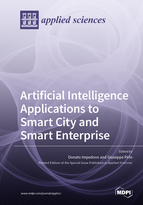 Special issue Artificial Intelligence Applications to Smart City and Smart Enterprise book cover image