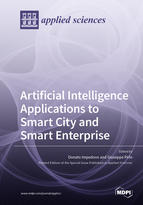 Special Issue Artificial Intelligence Applications to Smart City and Smart Enterprise book cover image