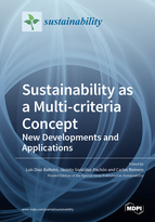 Special issue Sustainability as a Multi-criteria Concept: New Developments and Applications book cover image