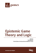 Special issue Epistemic Game Theory and Modal Logic book cover image