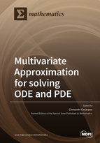 Special issue Multivariate Approximation for solving ODE and PDE book cover image