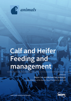 Special issue Calf and Heifer Feeding and Management book cover image