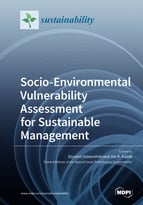 Special issue Socio-Environmental Vulnerability Assessment for Sustainable Management book cover image