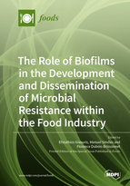 Special Issue The Role of Biofilms in the Development and Dissemination of Microbial Resistance within the Food Industry book cover image