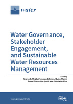Special issue Water Governance, Stakeholder Engagement, and Sustainable Water Resources Management book cover image