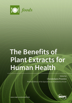 Special issue The Benefits of Plant Extracts for Human Health book cover image