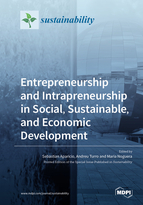 Special issue Entrepreneurship and Intrapreneurship in Social, Sustainable, and Economic Development book cover image