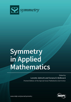 Special issue Symmetry in Applied Mathematics book cover image