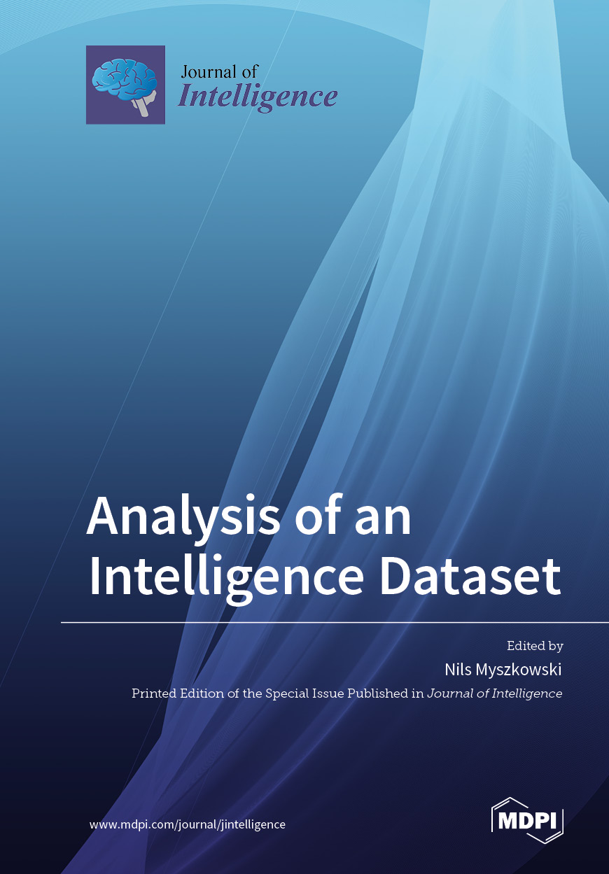 Book cover: Analysis of an Intelligence Dataset