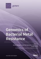 Special issue Genomics of Bacterial Metal Resistance book cover image