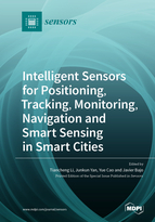 Special issue Intelligent Sensors for Positioning, Tracking, Monitoring, Navigation and Smart Sensing in Smart Cities book cover image