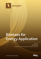 Special issue Biomass for Energy Application book cover image