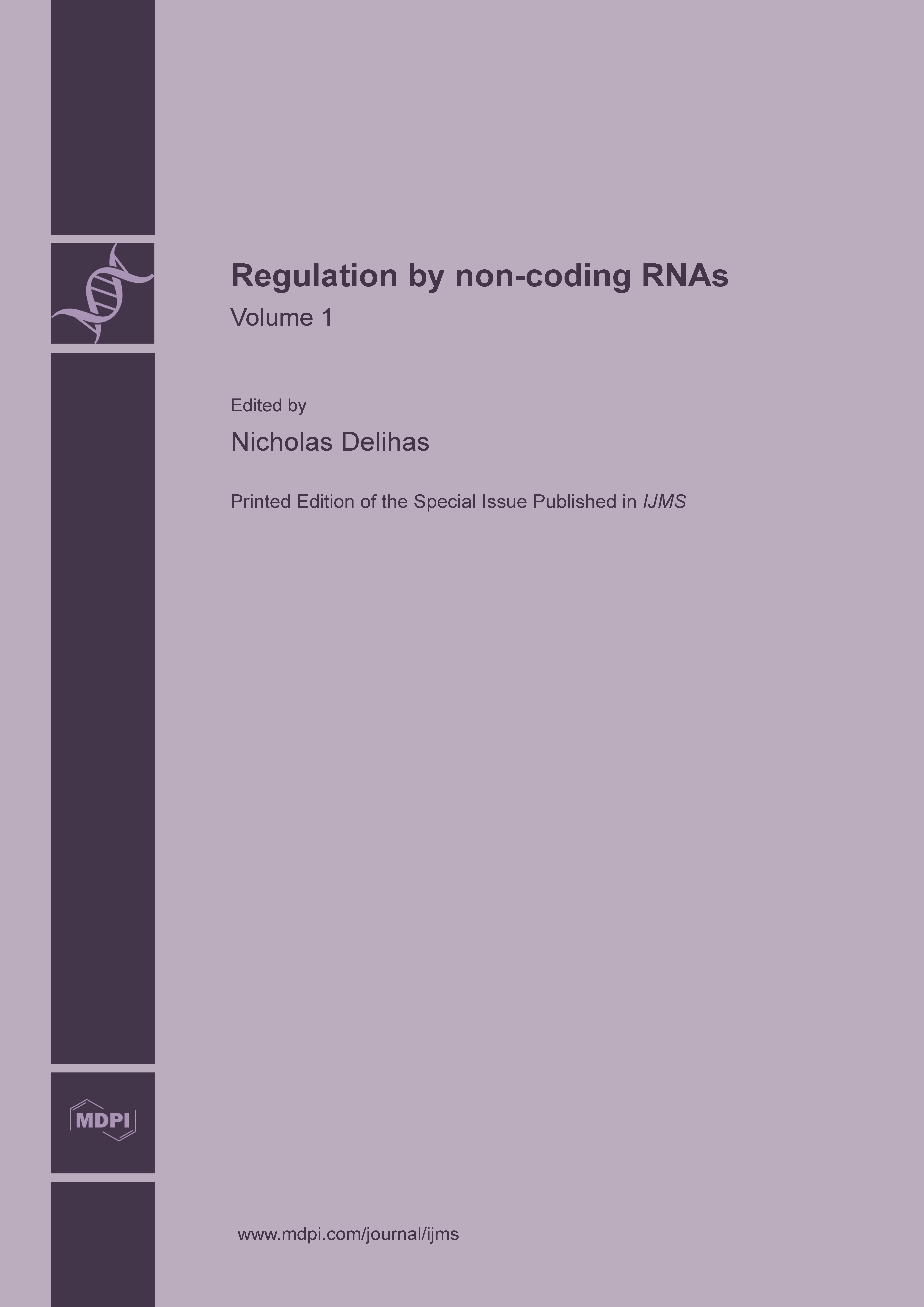 Small Rnas Book Regulation by Non-coding RNAs | MDPI Books