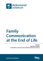 Special issue Family Communication at the End of Life book cover image