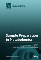 Special issue Sample Preparation in Metabolomics book cover image