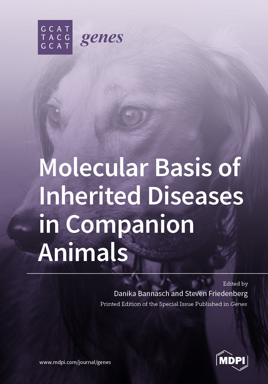 Book cover: Molecular Basis of Inherited Diseases in Companion Animals