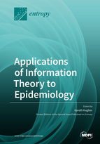 Special issue Applications of Information Theory to Epidemiology book cover image