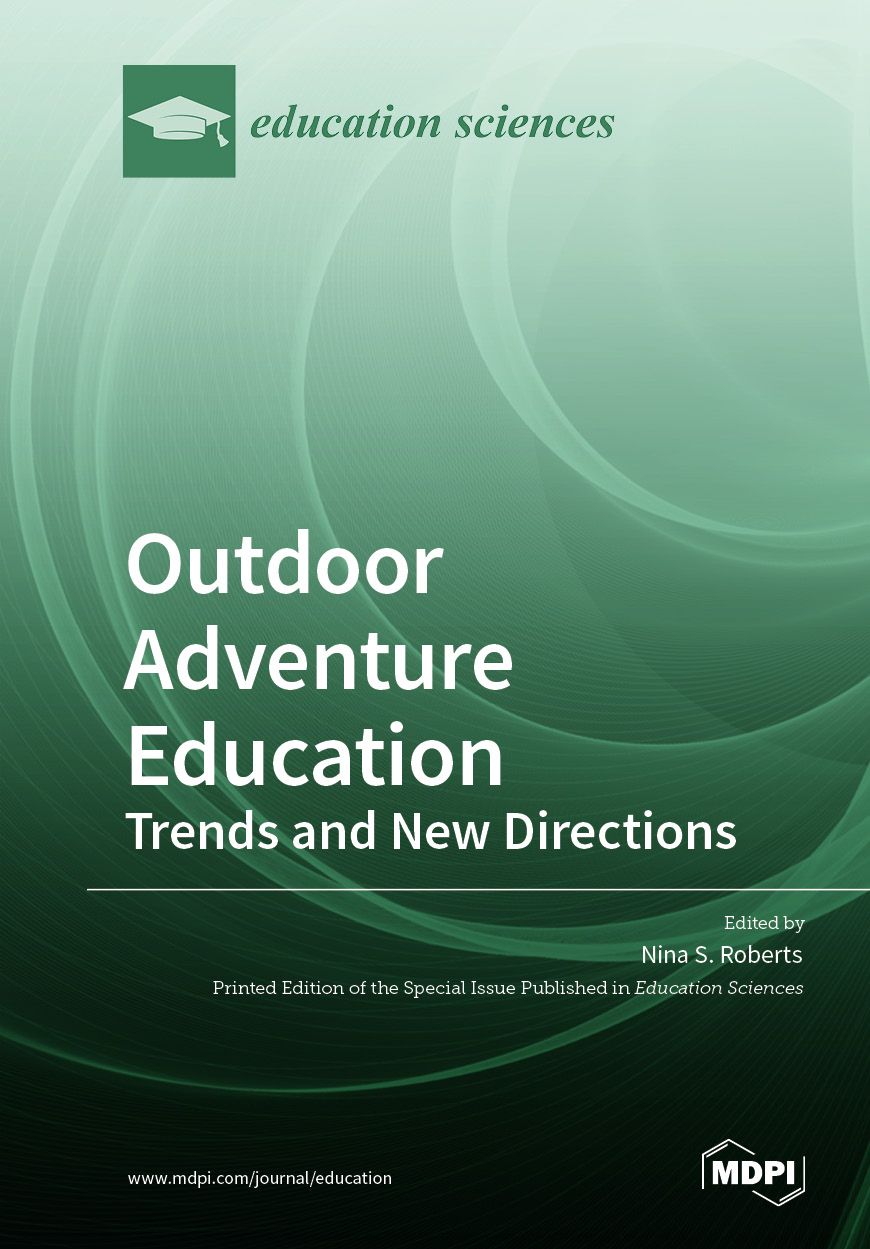 Book cover: Outdoor Adventure Education