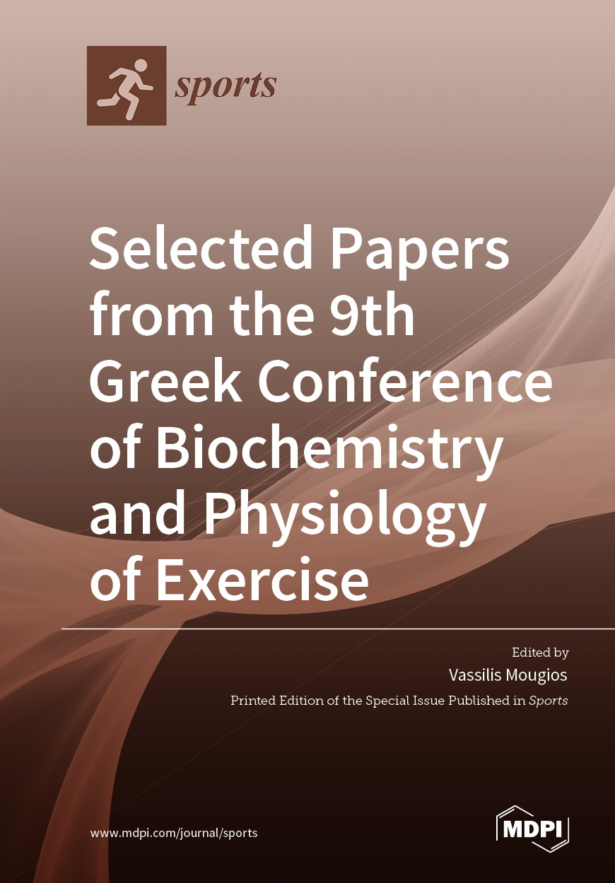 Book cover: Selected Papers from the 9th Greek Conference of Biochemistry and Physiology of Exercise