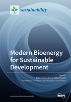 Special issue Modern Bioenergy for Sustainable Development book cover image