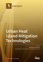 Special issue Urban Heat Island Mitigation Technologies book cover image