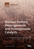Special issue Biomass Derived Heterogeneous and Homogeneous Catalysts book cover image