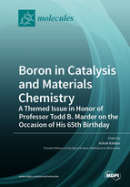 Special issue Boron in Catalysis and Materials Chemistry: A Themed Issue in Honor of Professor Todd B. Marder on the Occasion of His 65th Birthday book cover image