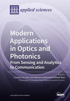 Special issue Modern Applications in Optics and Photonics: From Sensing and Analytics to Communication book cover image