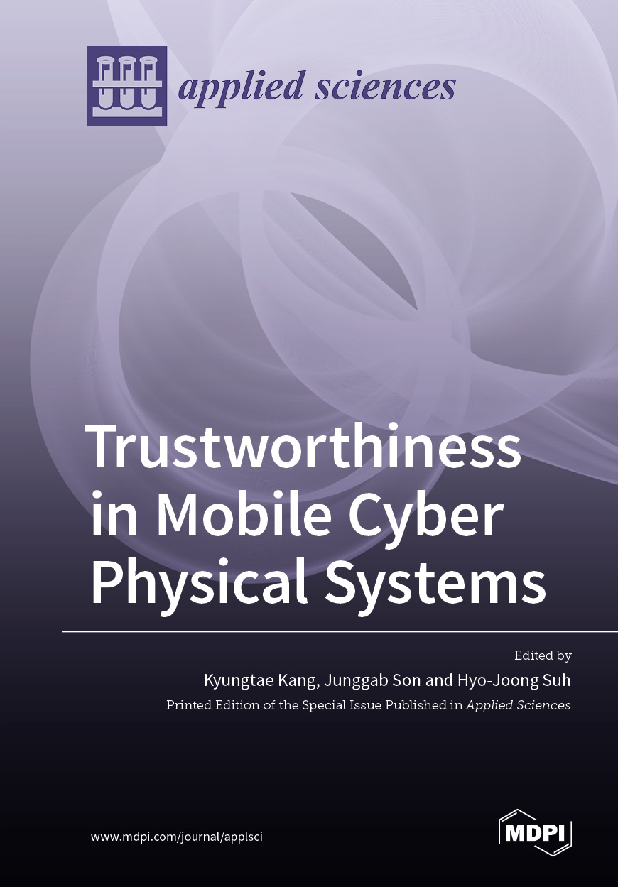 Book cover: Trustworthiness in Mobile Cyber Physical Systems