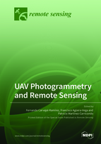 Special issue UAV Photogrammetry and Remote Sensing book cover image