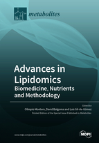 Special issue Advances in Lipidomics: Biomedicine, Nutrients and Methodology book cover image