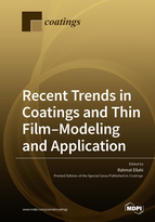 Special issue Recent Trends in Coatings and Thin Film–Modeling and Application book cover image