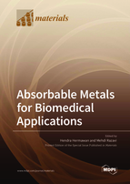 Special issue Absorbable Metals for Biomedical Applications book cover image