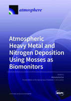 Special issue Atmospheric Heavy Metal and Nitrogen Deposition Using Mosses as Biomonitors book cover image