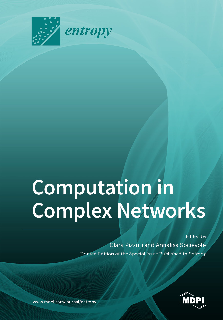 Computation In Complex Networks MDPI Books Computation in complex networks mdpi books