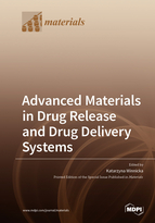Special issue Advanced Materials in Drug Release and Drug Delivery Systems book cover image