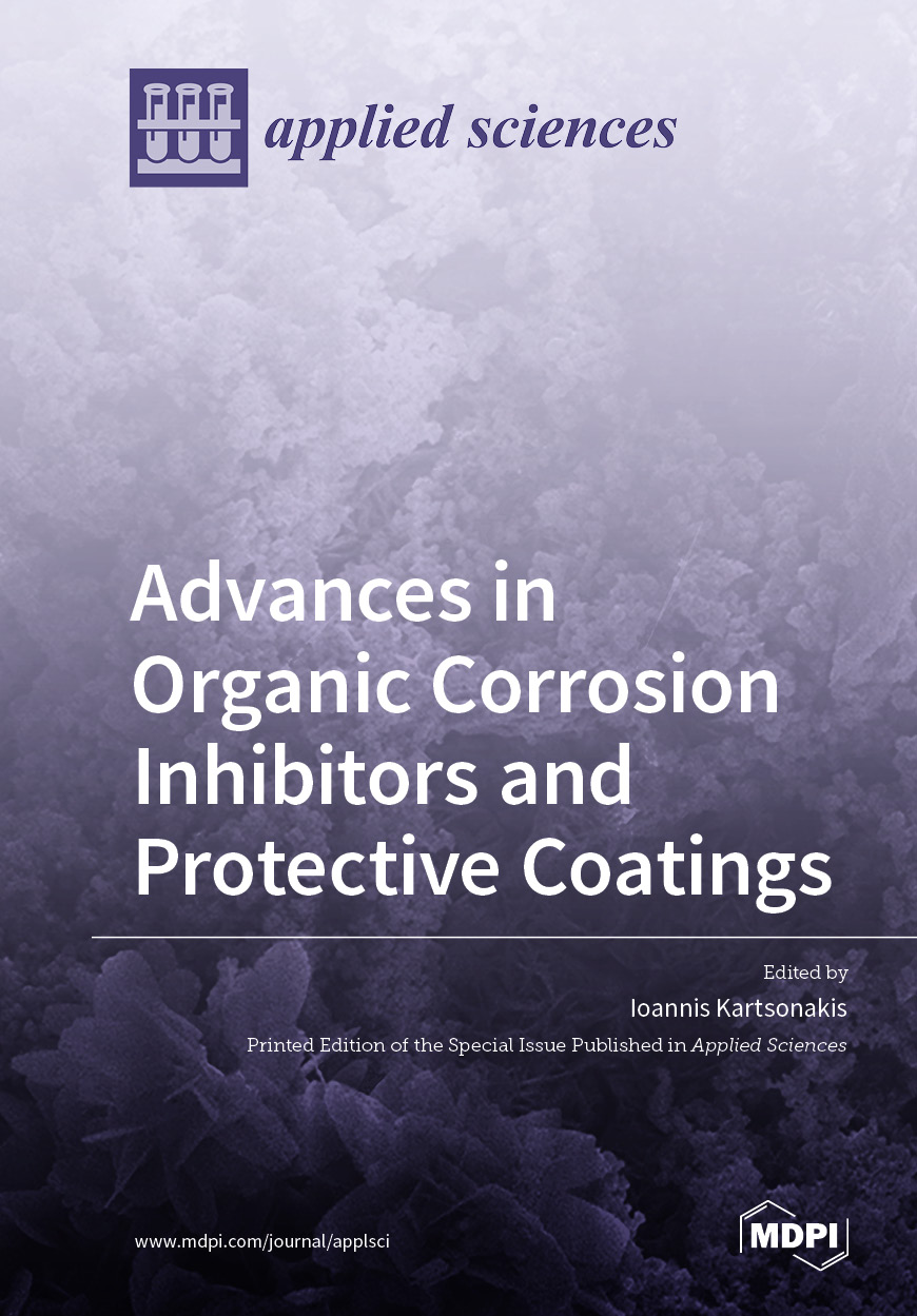 Book cover: Advances in Organic Corrosion Inhibitors and Protective Coatings