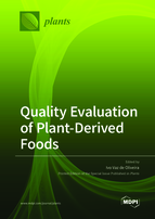 Special issue Quality Evaluation of Plant-Derived Foods book cover image