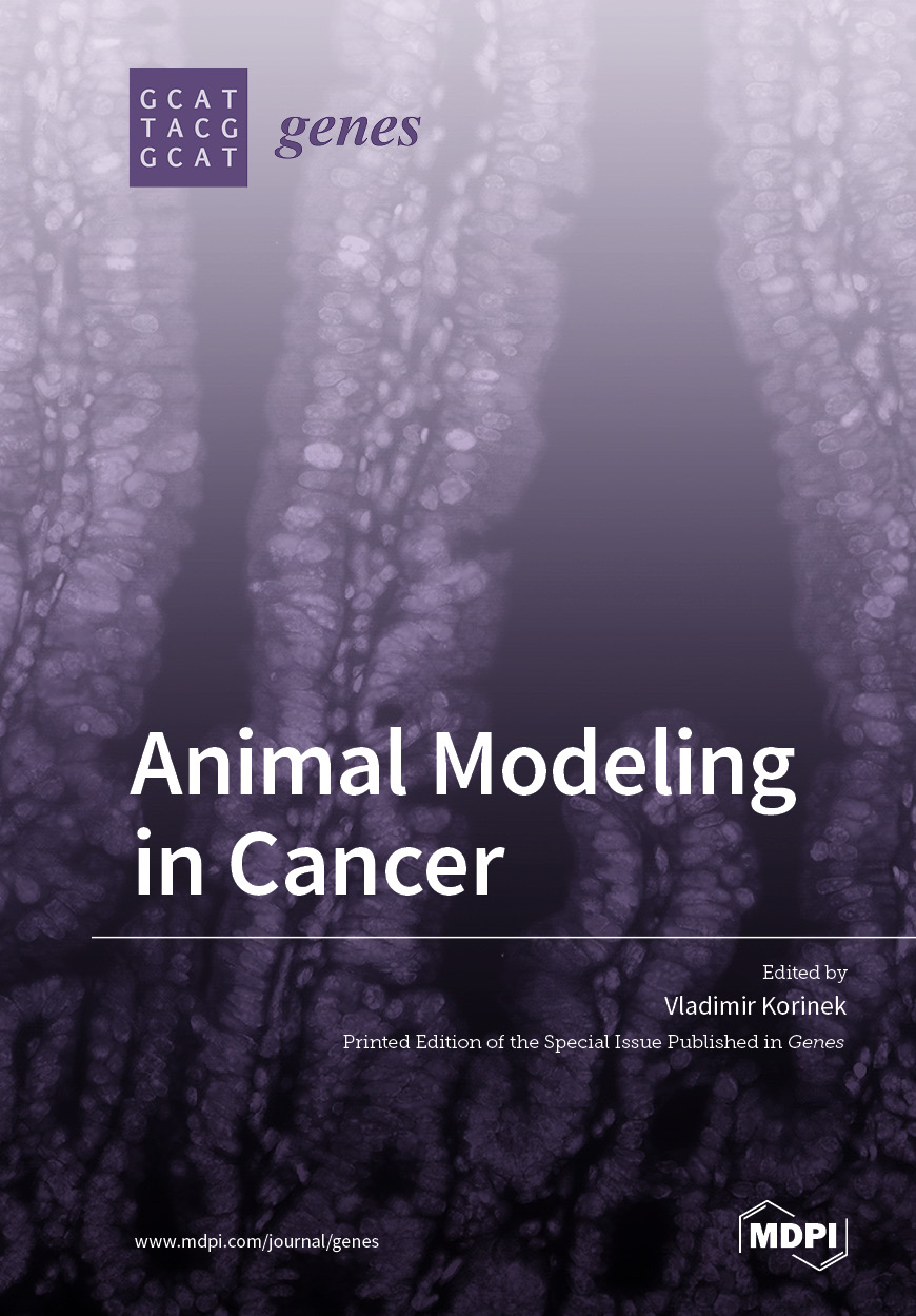 Animal Modeling in Cancer MDPI Books