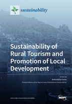 Special issue Sustainability of Rural Tourism and Promotion of Local Development book cover image