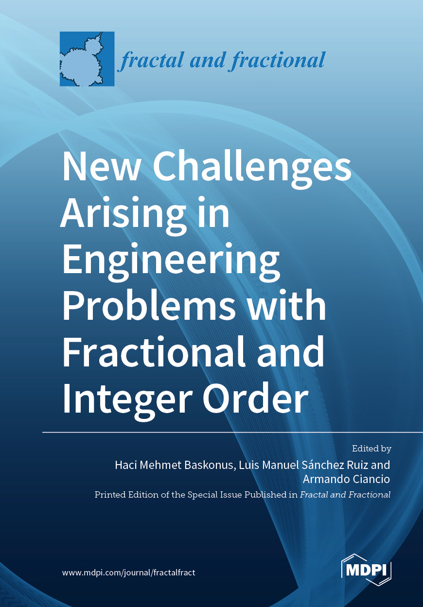 Book cover: New Challenges Arising in Engineering Problems with Fractional and Integer Order