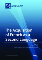 Special issue The Acquisition of French as a Second Language book cover image