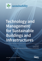 Special Issue Technology and Management for Sustainable Buildings and Infrastructures book cover image