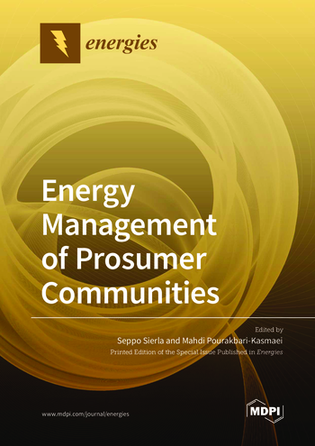 Energy Management of Prosumer Communities | MDPI Books
