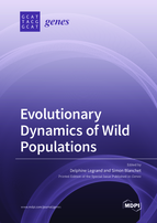 Special issue Evolutionary Dynamics of Wild Populations book cover image